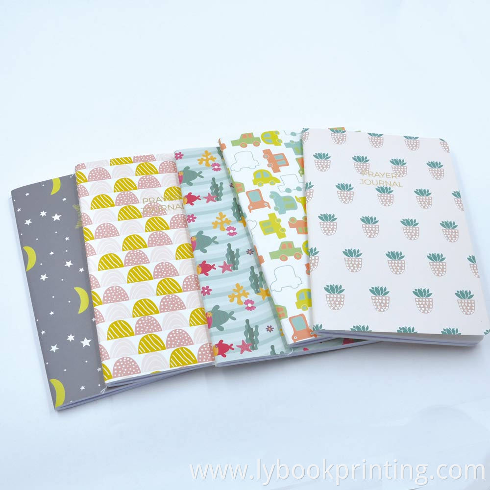 custom design cute style kawaii promotion gifts a5 new series Chinese factory notebook cheap price OEM